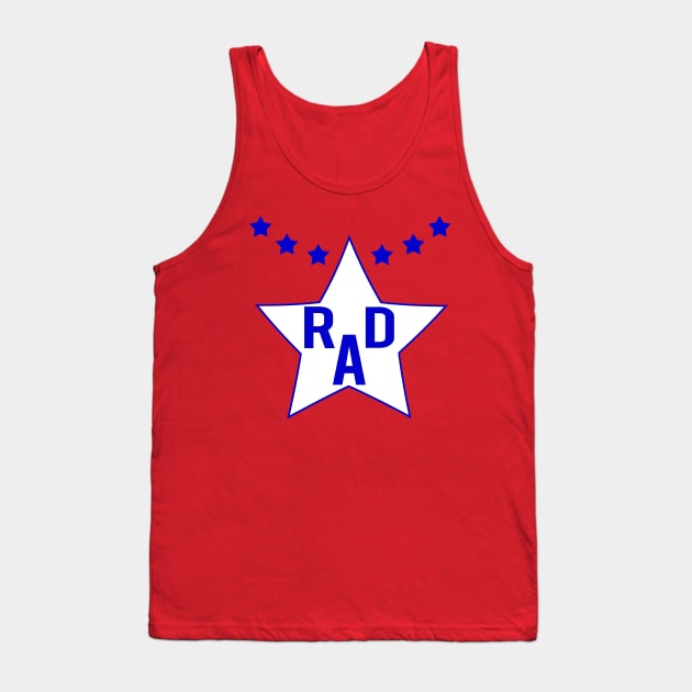 RAD Tank Top by PopCultureShirts